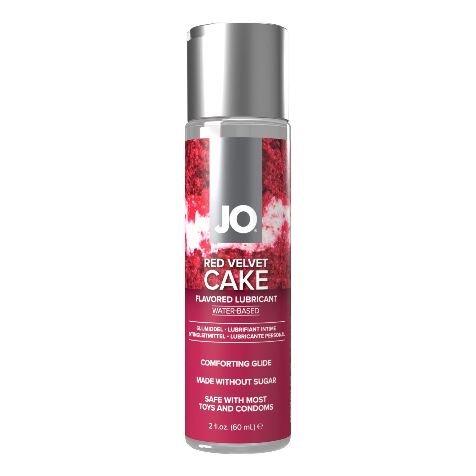 JO (США) Змазка на водній основі JO Red Velvet Cake (60 мл), без цукру, рослинний гліцерин