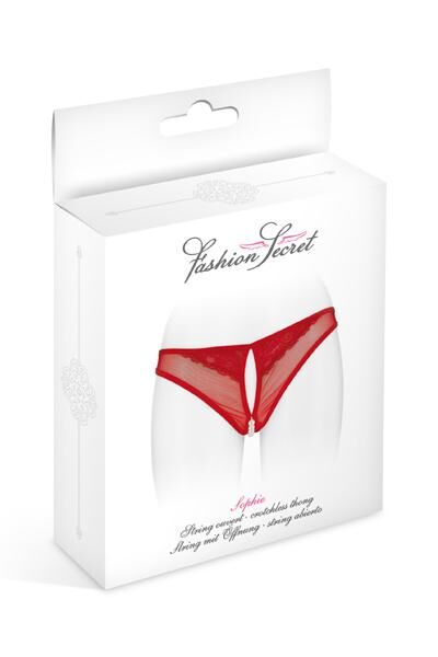 Fashion Secret (Франція) Трусики з перлинами і доступом Fashion Secret Sophie Red
