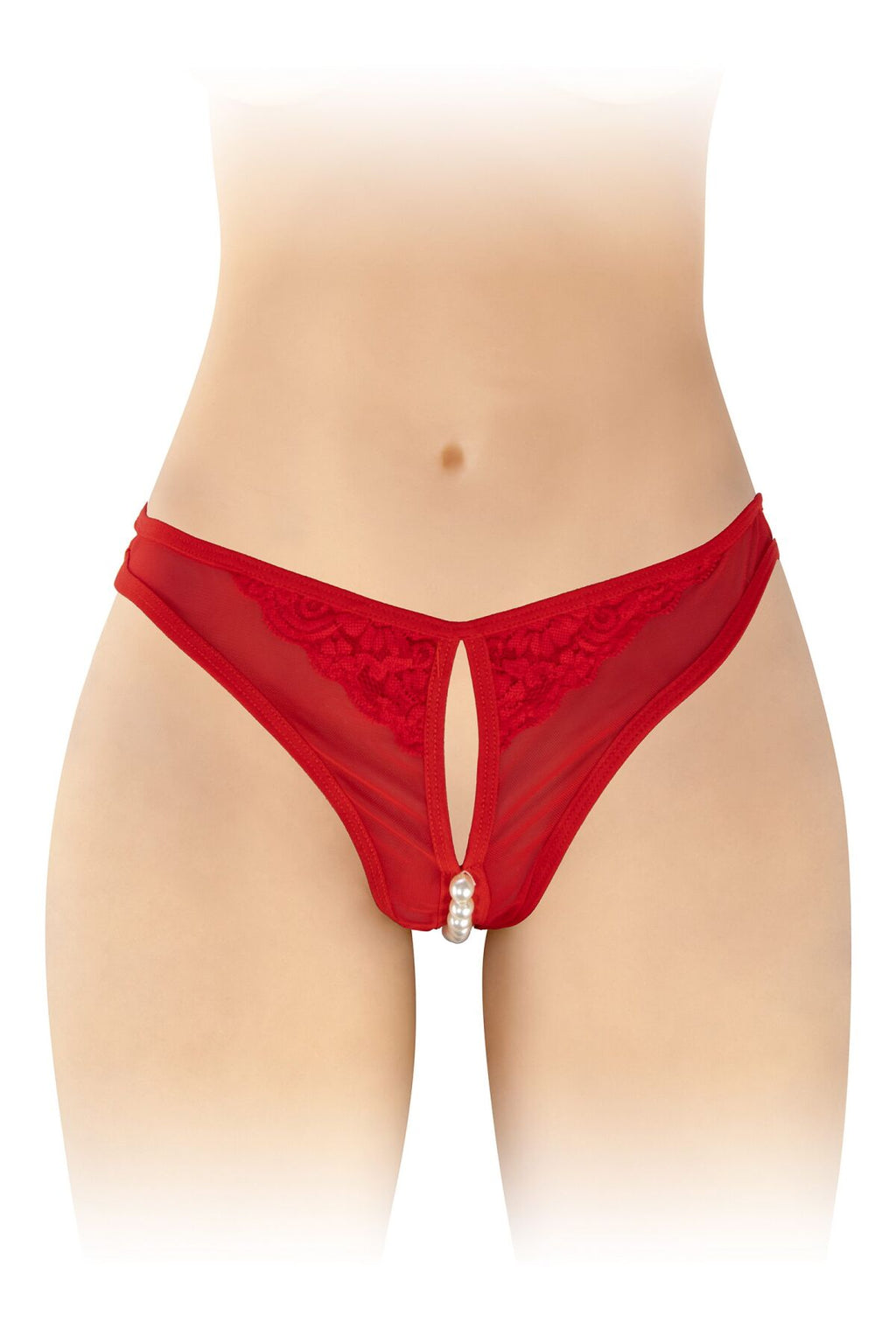 Fashion Secret (Франція) Трусики з перлинами і доступом Fashion Secret Sophie Red