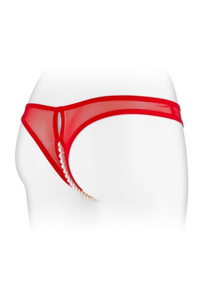 Fashion Secret (Франція) Трусики з перлинами і доступом Fashion Secret Sophie Red