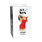 Сексуальна лакована сукня на шнурівці Art of Sex - Ginger чорна
