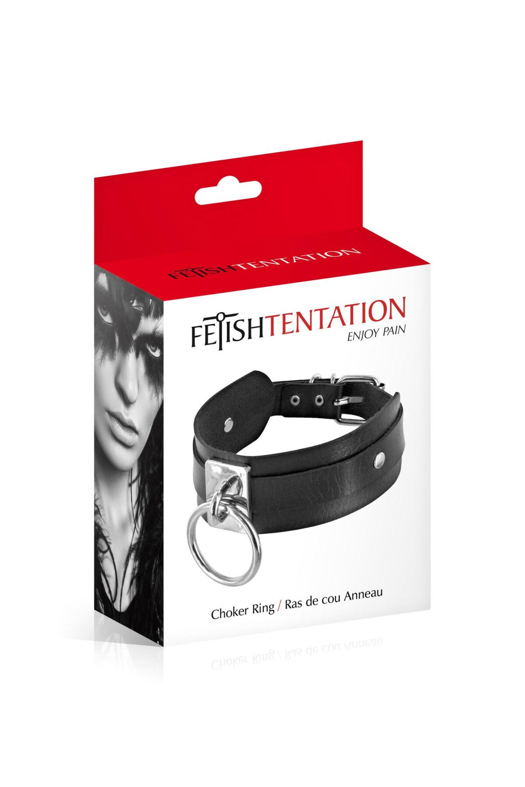Fetish Tentation (Франція) Нашийник c кільцем Fetish Tentation Choker Ring