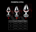 Металева анальна пробка S з диявольським хвостом Art of Sex - Succubus, екошкіра