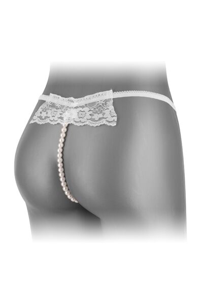 Fashion Secret (Франція) Трусики-стрінги з перлинною ниткою Fashion Secret KATIA White