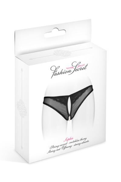 Fashion Secret (Франція) Трусики з перлинами і доступом Fashion Secret Sophie Black