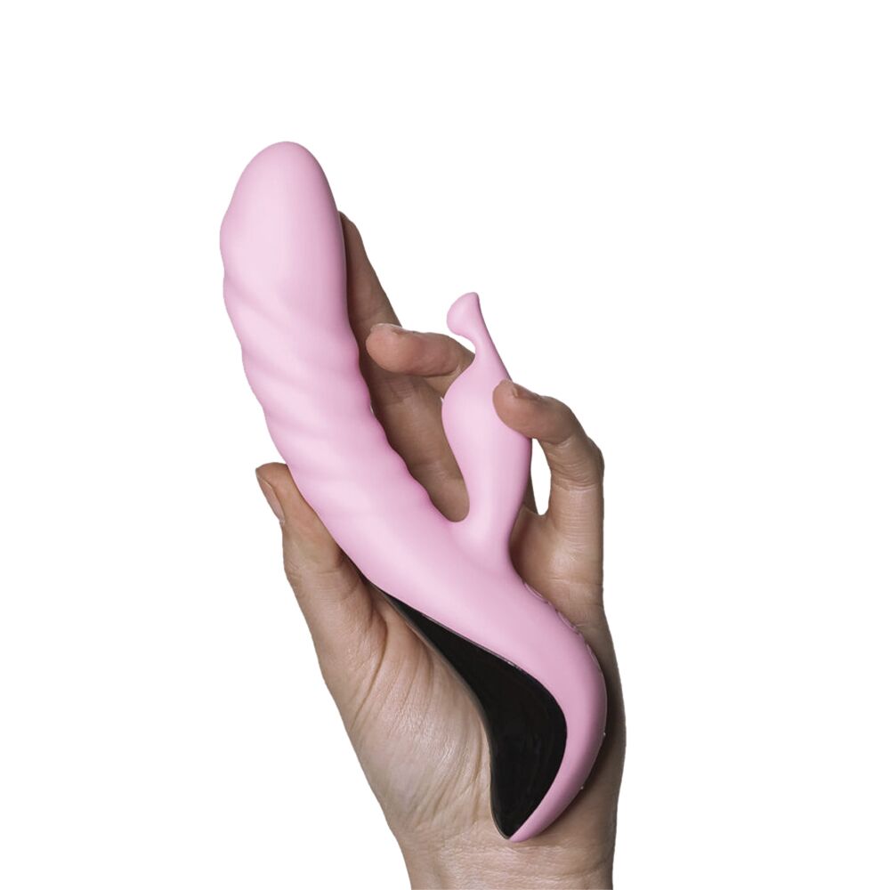 Adrien Lastic (Іспанія) Вібратор Adrien Lastic Mini Trigger з масажними рухами стовбура