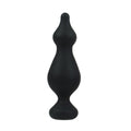 Анальная пробка Adrien Lastic Amuse Big Black (L) с двумя переходами, макс. диаметр 4,4 см