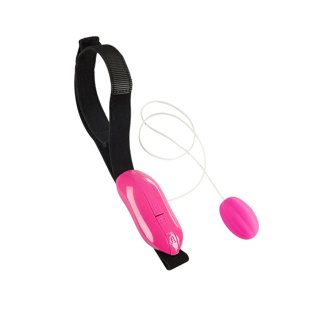 Виброяйцо Adrien Lastic Playball для стимуляции точки G, с турборежимом, крепление на ногу