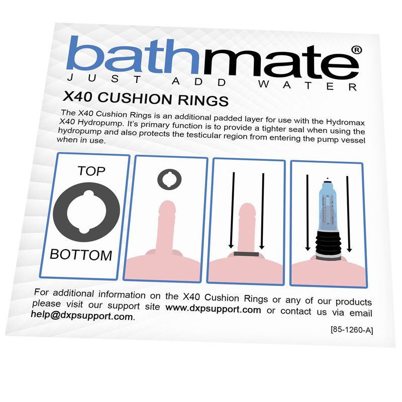 Bathmate (Великобританія) Кільце комфорту для X40 (Hydromax 9)