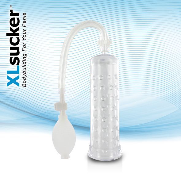 XLSucker (Нідерланди) Вакуумна помпа XLsucker Penis Pump Transparant для члена довжиною до 18см, діаметр до 4 см