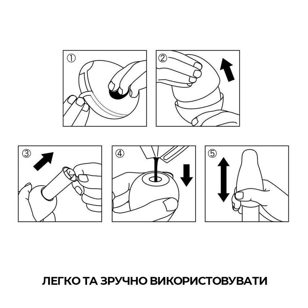Tenga (Япония) Мастурбатор-яйце Tenga Egg Cloudy (хмарний)