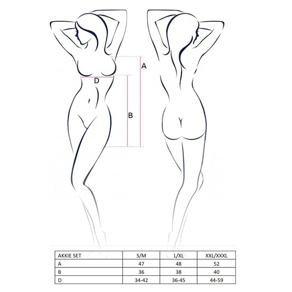 Passion (Польща) Костюм медсестри Passion AKKIE SET XXL/XXXL, white, сорочка, трусики, шапочка