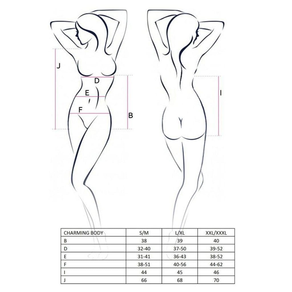 Passion (Польща) Боді Passion CHARMING BODY S/M, black