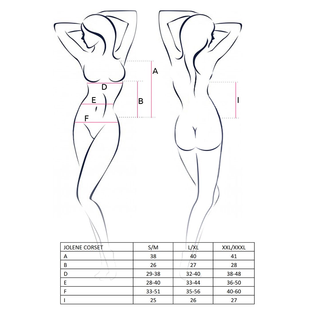 Passion (Польща) Корсет з пажами Passion JOLENE CORSET S/M, black, трусики, напіввідчинені груди, напівпрозорий