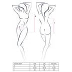 Боді монокіні з глибоким декольте Passion OTAVIA BODY