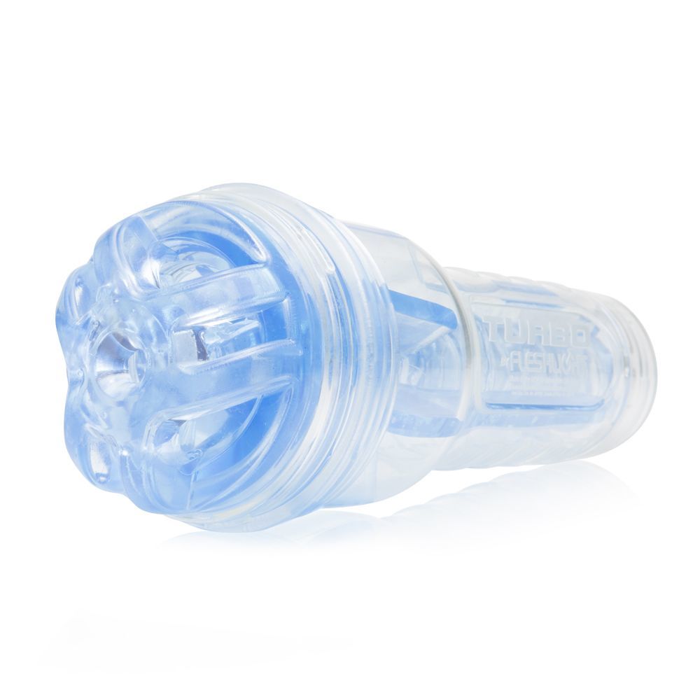 Fleshlight (США) Мастурбатор Fleshlight Turbo Ignition Blue Ice (імітатор мінету)