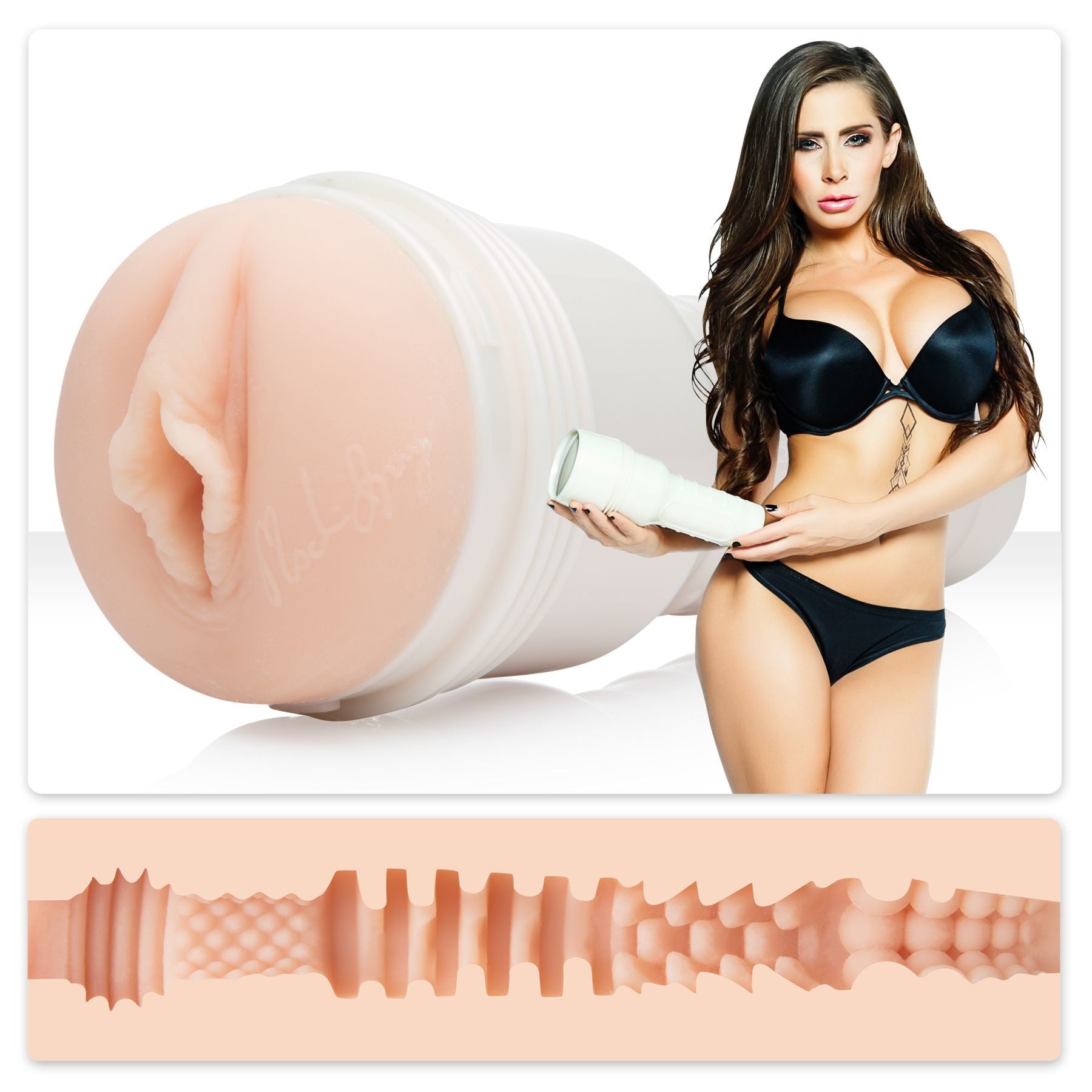 Fleshlight (США) Мастурбатор Fleshlight Girls: Madison Ivy - Beyond, зі зліпка вагіни, дуже ніжний
