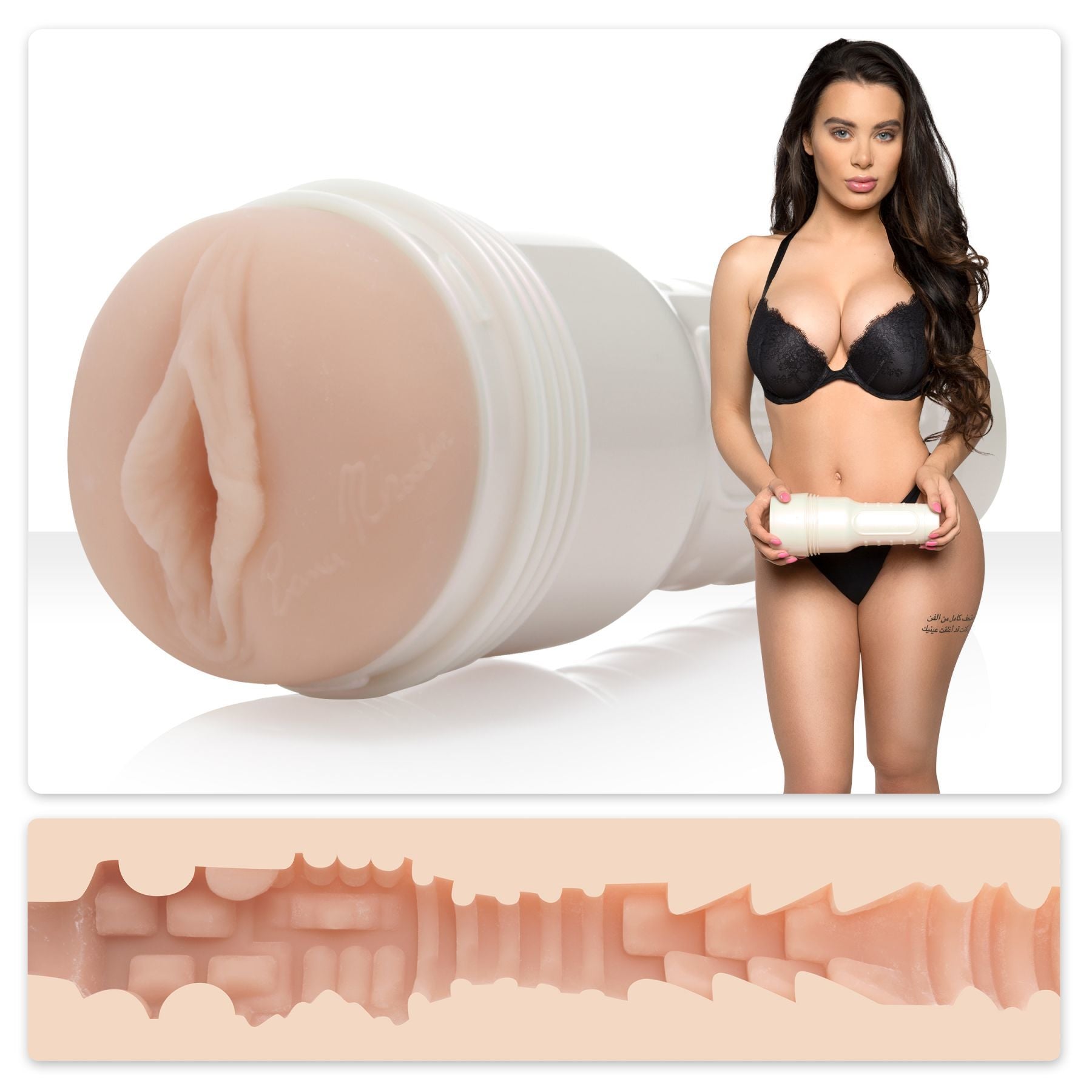Fleshlight (США) Мастурбатор Fleshlight Girls: Lana Rhoades - Destiny,  зі зліпка вагіни, дуже ніжний