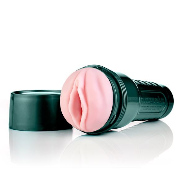 Fleshlight (США) Мастурбатор з вібрацією Fleshlight Vibro Pink Lady Touch, три віброкулі, стимулювальний рельєф