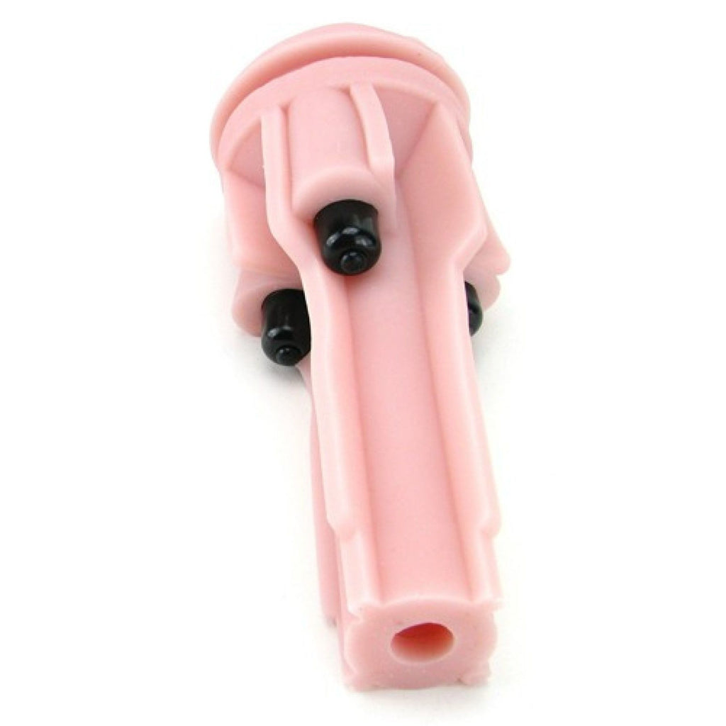 Fleshlight (США) Мастурбатор з вібрацією Fleshlight Vibro Pink Lady Touch, три віброкулі, стимулювальний рельєф