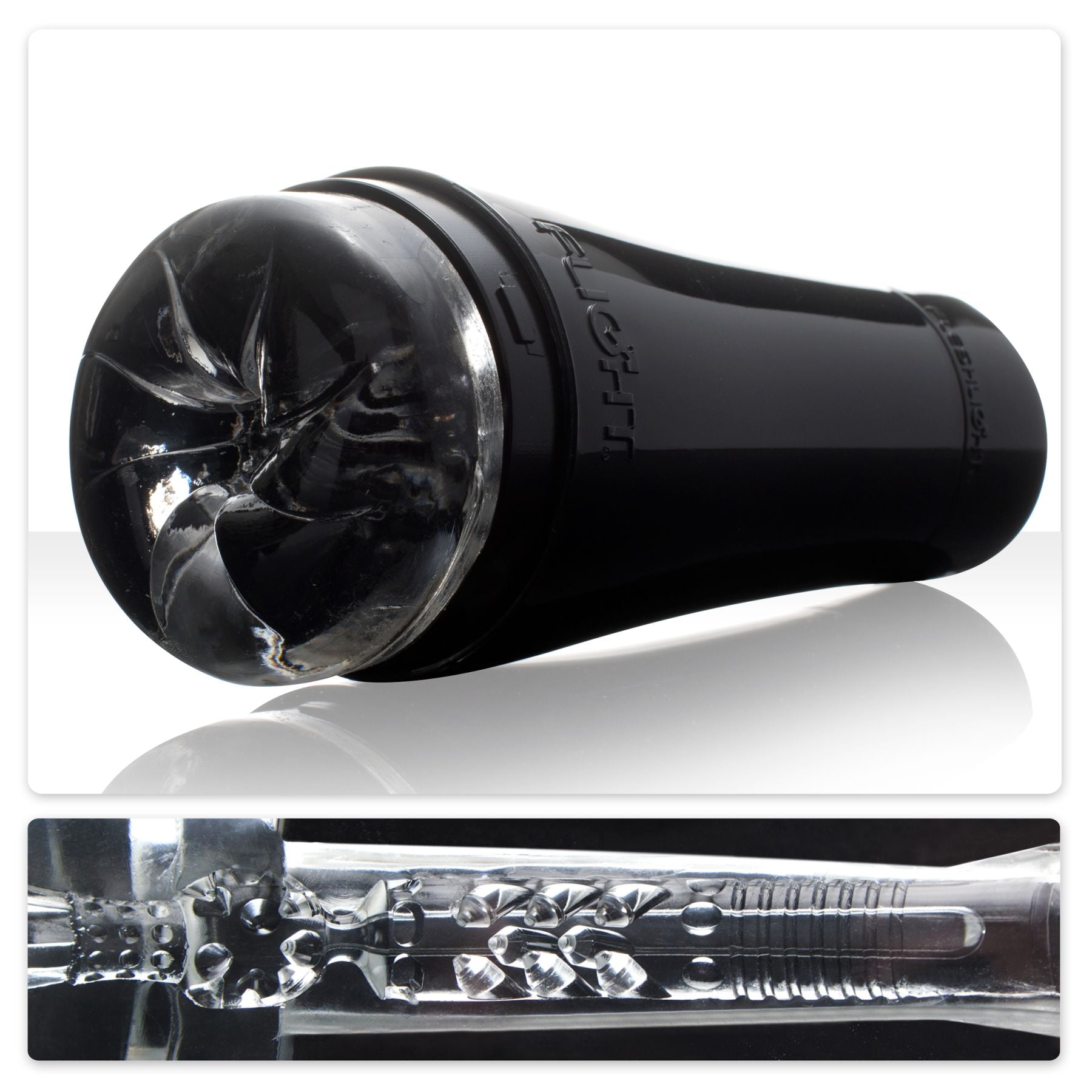 Fleshlight (США) Мастурбатор Fleshlight Flight Pilot (Чорний), компактний розмір