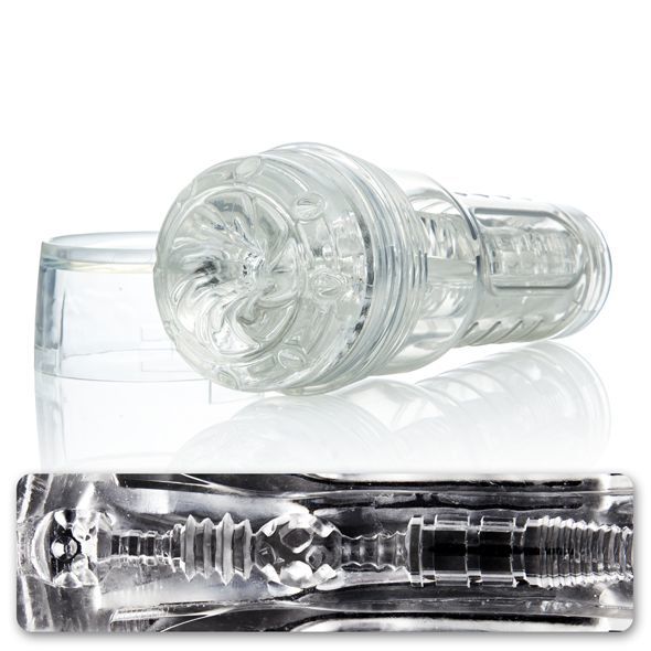 Fleshlight (США) Мастурбатор Fleshlight GO Torque, прозорий, компактний розмір