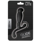 Масажер простати Nexus Glide Black для новачків, ультрастимулювальний, з масажером промежини