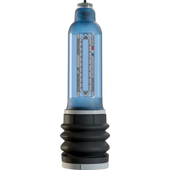 Bathmate (Великобританія) Гідропомпа Bathmate Hydromax 9 Blue, для члена довжиною від 18 до 23см, діаметр до 5,5 см