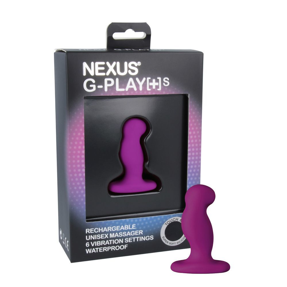 Nexus (Великобританія) Вібромасажер простати Nexus G-Play Plus S Purple, макс діаметр 2,3 см, перезаряджуваний