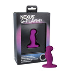 Вібромасажер простати Nexus G-Play Plus S Purple, макс діаметр 2,3 см, перезаряд