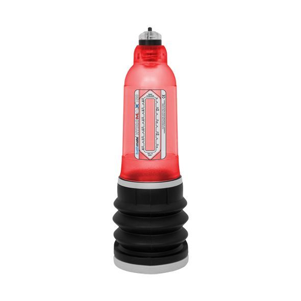 Bathmate (Великобританія) Гідропомпа Bathmate Hydromax 5 Red, для члена довжиною від 7,5 до 12,5 см, діаметр до 4,5 см
