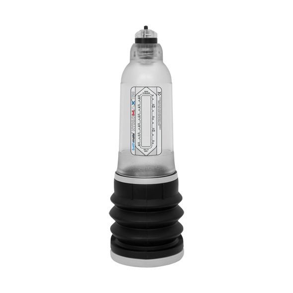 Bathmate (Великобританія) Гідропомпа Bathmate Hydromax 5 Clear, для члена довжиною від 7,5 до 12,5 см, діаметр до 4,5 см