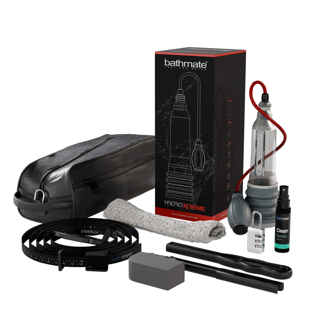 Bathmate (Великобританія) Гідропомпа Bathmate HydroXtreme 7, для члена довжиною від 12,5 до 18 см, діаметр до 5,2 см
