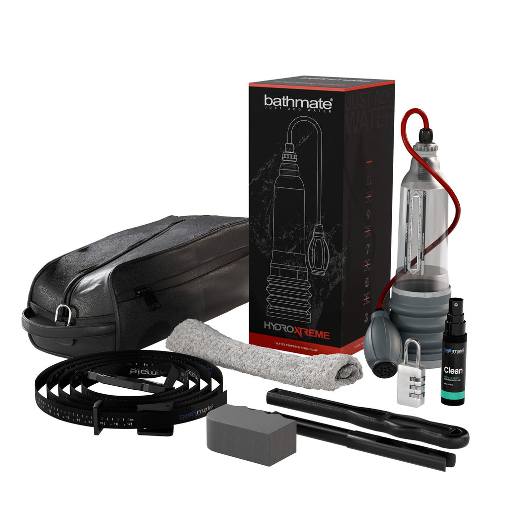 Bathmate (Великобританія) Гідропомпа Bathmate HydroXtreme 9, для члена довжиною від 18 до 23 см, діаметр до 5,5 см