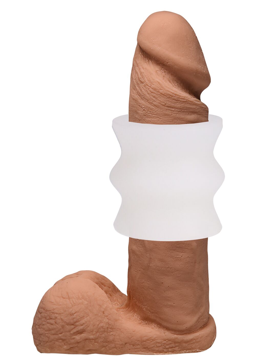 Doc Johnson (США) Мастурбатор Doc Johnson GoodHead - Glow Helping Head Silicone