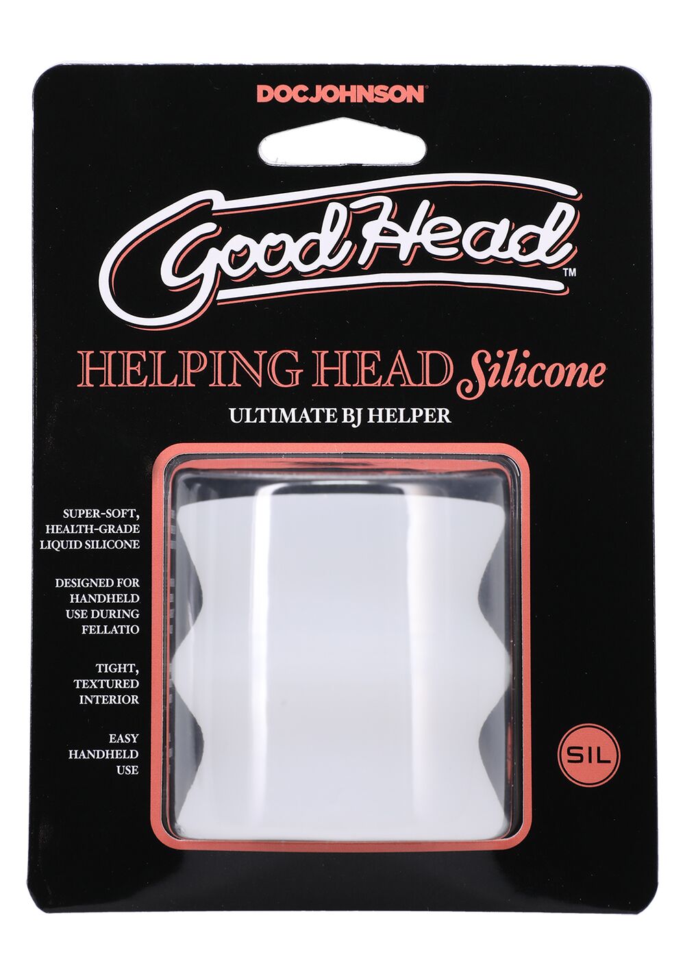 Doc Johnson (США) Мастурбатор Doc Johnson GoodHead - Helping Head Silicone