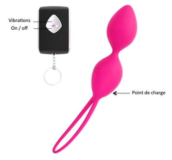 Dorcel (Франція) Вагінальні кульки Dorcel Divine Balls, діаметр 3,5 см, маса 91г