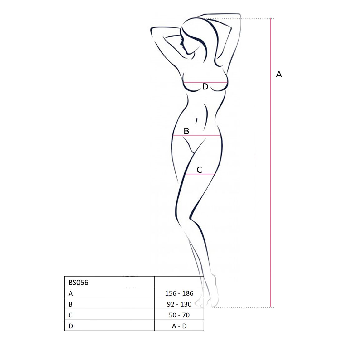Passion (Польща) Бодістокінг Passion BS056 red, комбінезон, імітація панчіх