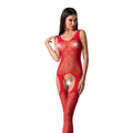 Passion (Польща) Бодістокінг Passion BS061 red, комбінезон, імітація панчіх