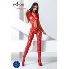Сексуальний бодістокінг Passion BS065 One Size, комбінезон, велика сітка