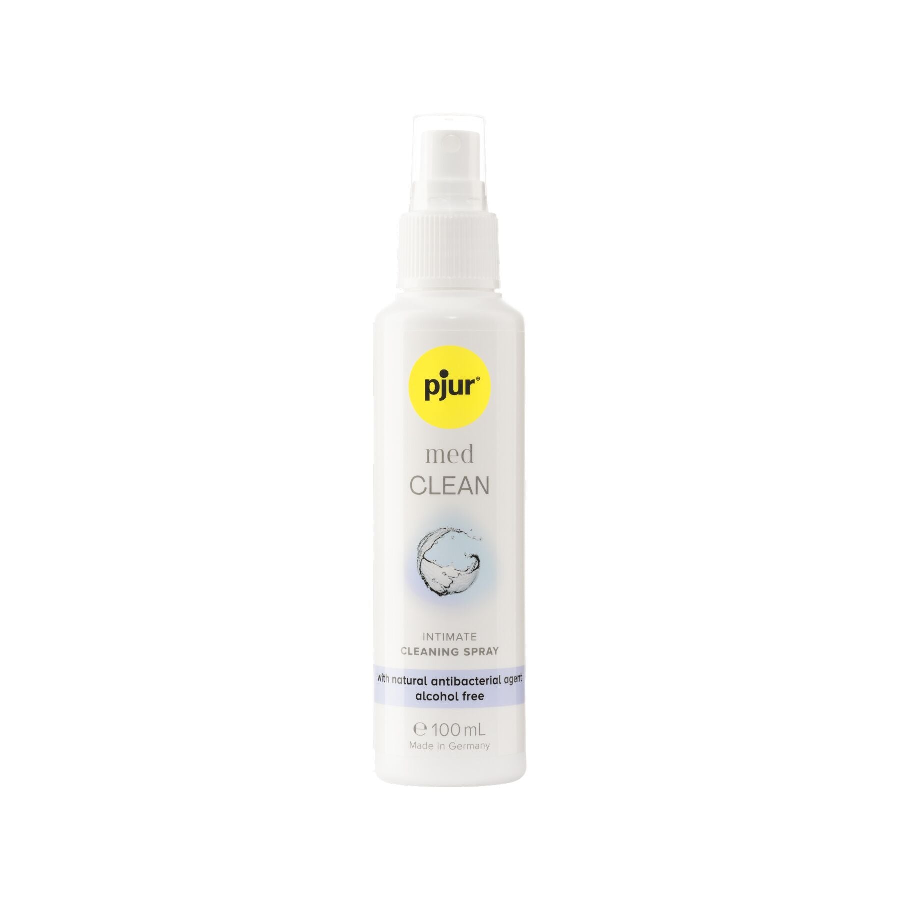 Pjur (Люксембург) Очищувальний спрей pjur med Clean Spray 100 мл, для ніжної шкіри та іграшок, антибактеріальний
