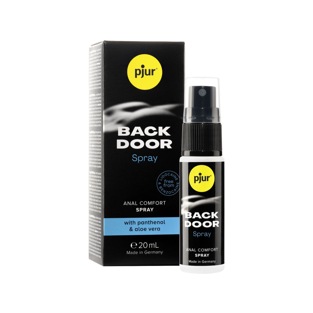 Розслаблювальний анальний спрей pjur BACK DOOR spray 20 мл, з пантенолом та алое, концентрований