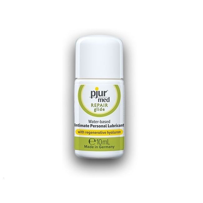 Pjur (Люксембург) Лубрикант на водній основі pjur MED Repair glide 10 мл із регенерувальним гіалуроном для сухої шкіри