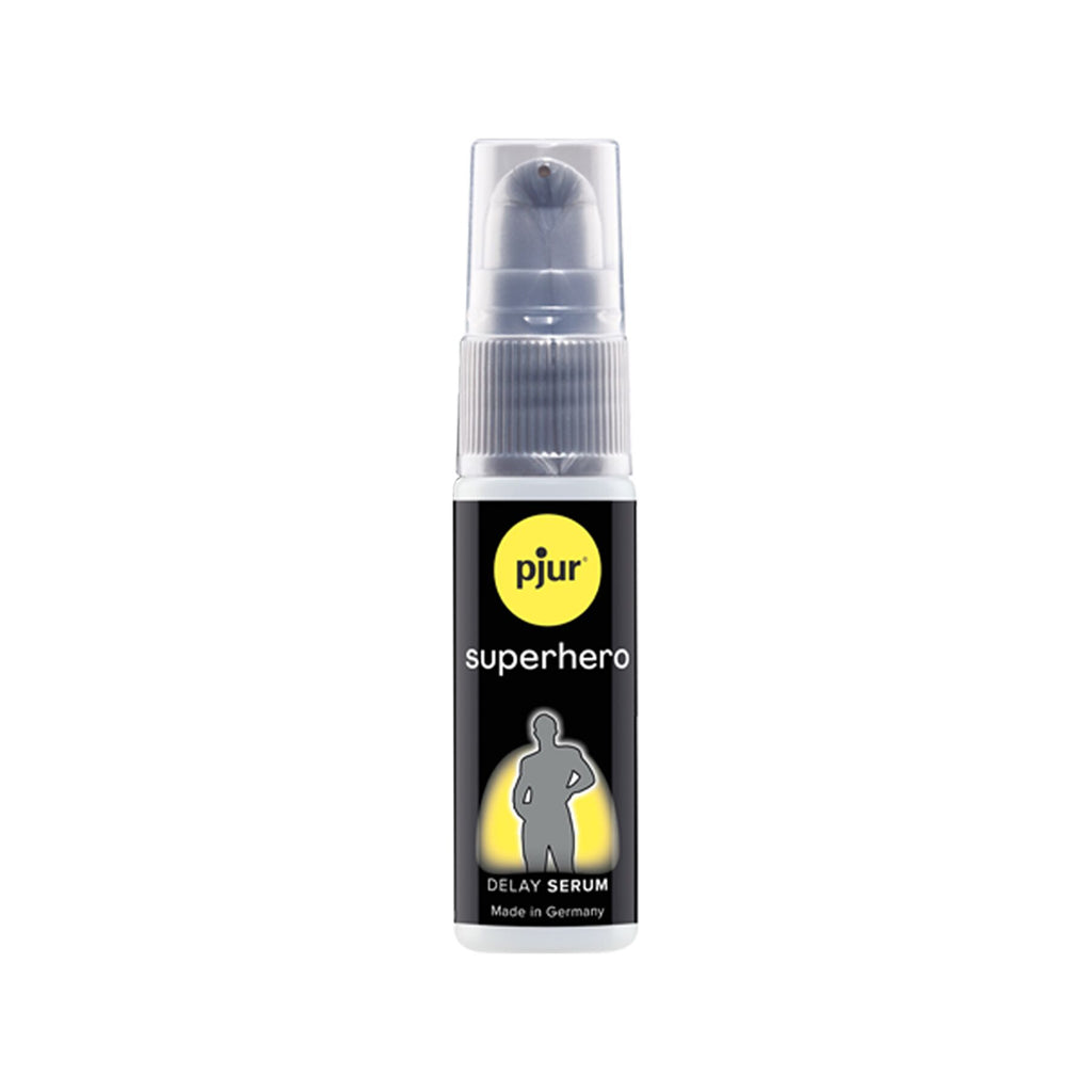 Pjur (Люксембург) Сироватка-пролонгатор pjur Superhero Delay Serum 20 мл, створює ефект плівки, без оніміння
