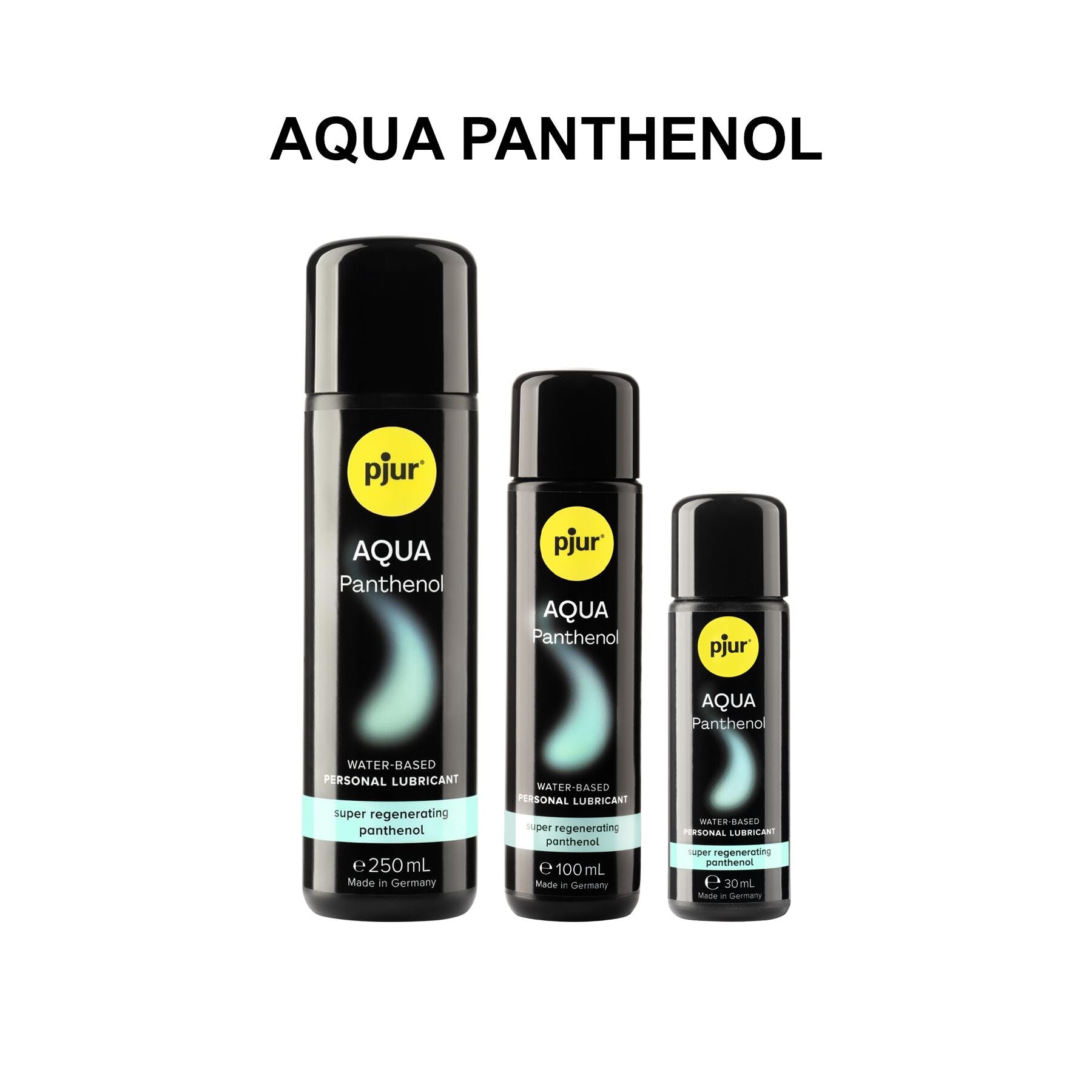 Pjur (Люксембург) Лубрикант на водній основі pjur Aqua Panthenol 30 мл з пантенолом, догляд та зволоження
