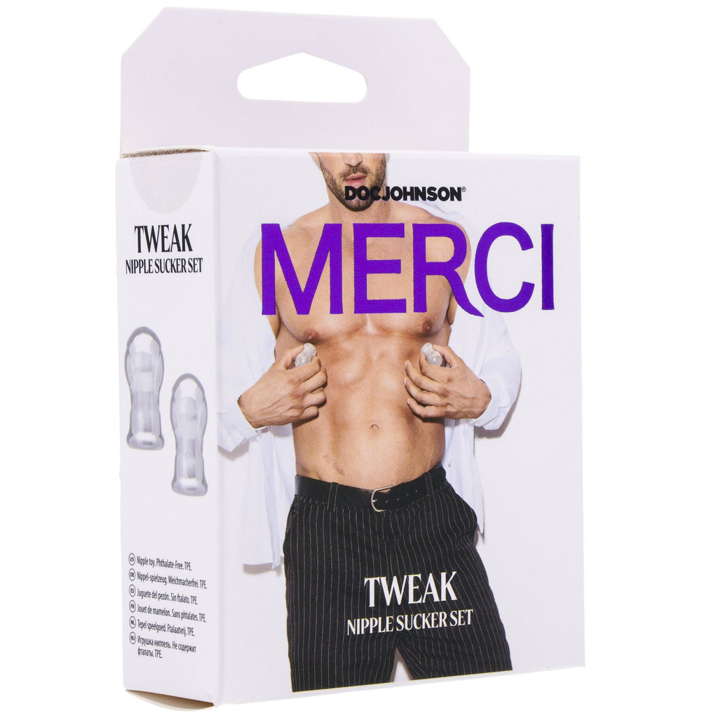 Doc Johnson (США) Присоски для сосків Doc Johnson Merci - Tweak - Nipple Sucker Set