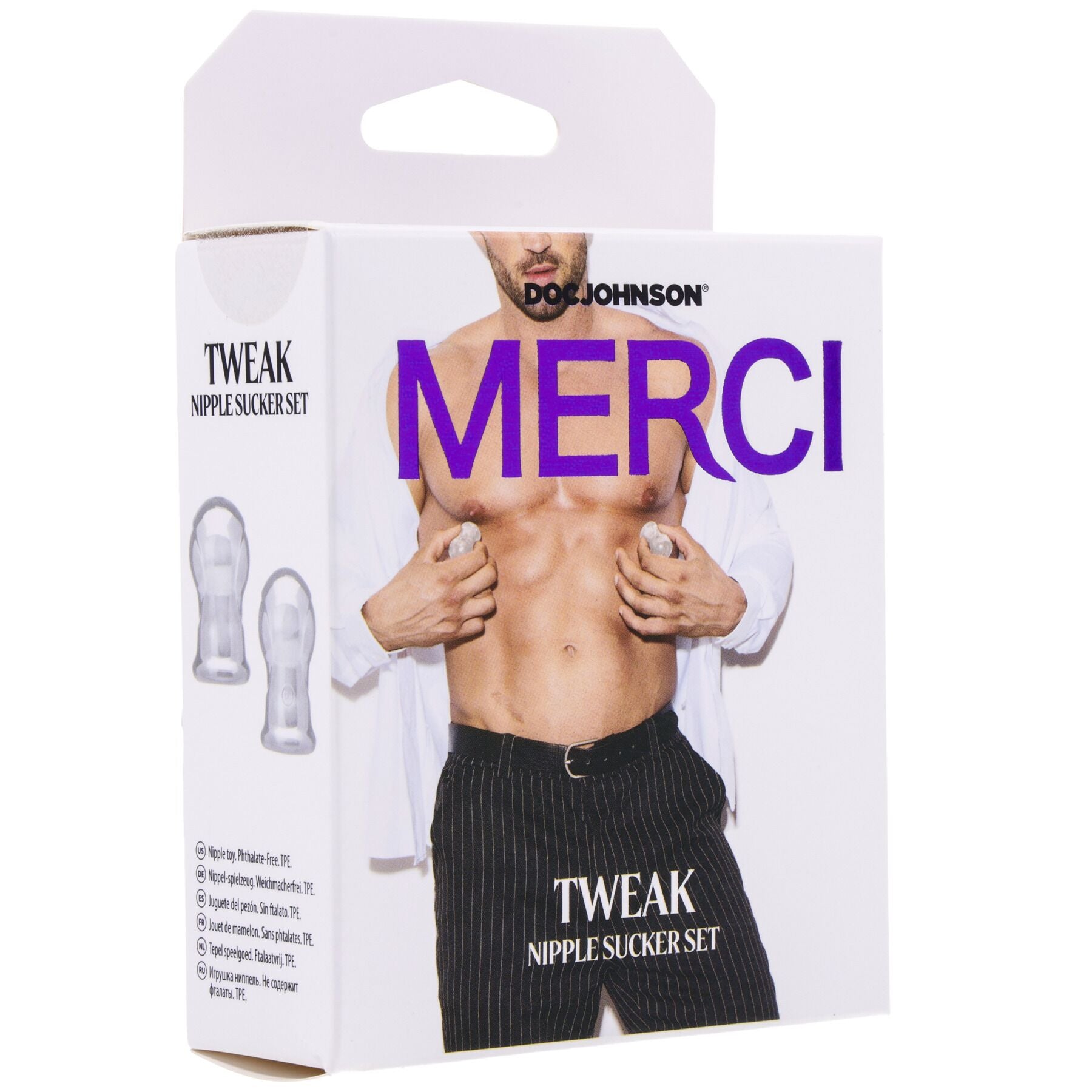 Doc Johnson (США) Присоски для сосків Doc Johnson Merci - Tweak - Nipple Sucker Set