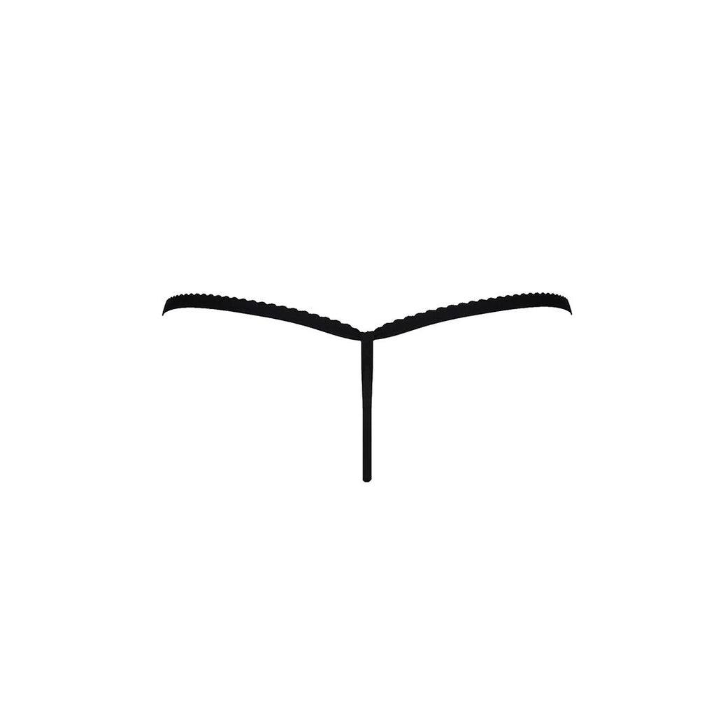 Passion (Польща) Трусики мереживні Passion Exclusive ATHENA THONG XXL/XXXL, black