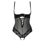 Боді з відкритими грудьми Passion Exclusive NORTH BODY