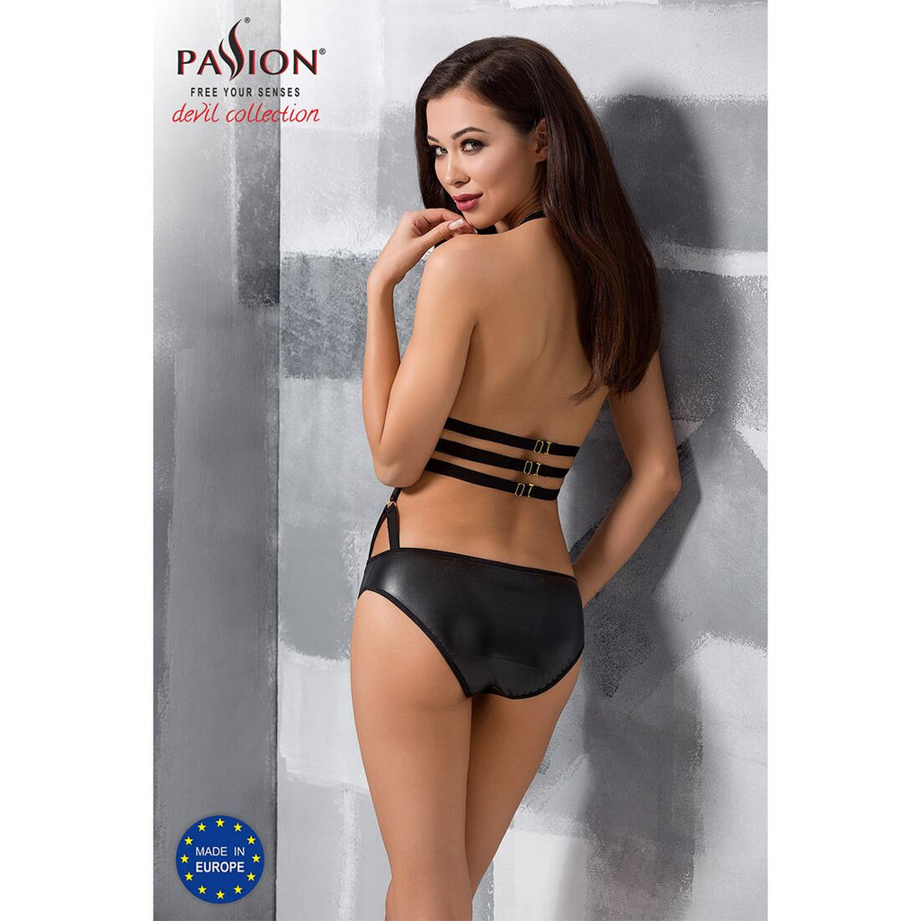 Passion (Польща) Боді монокіні під латекс Passion Exclusive LAMIS BODY S/M, black